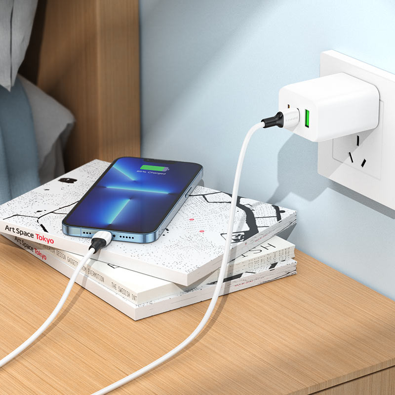 Дата кабель Borofone BX84 Rise USB-C → Lightning 20W (1 м)