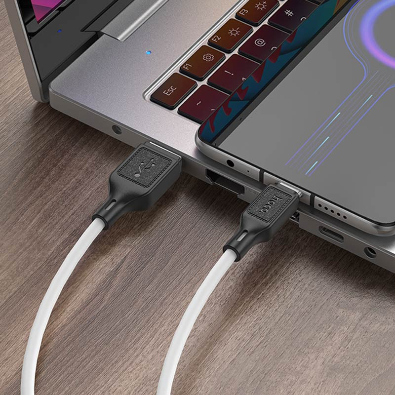 Дата кабель Hoco X90 Cool silicone USB to Micro-USB (1 м)