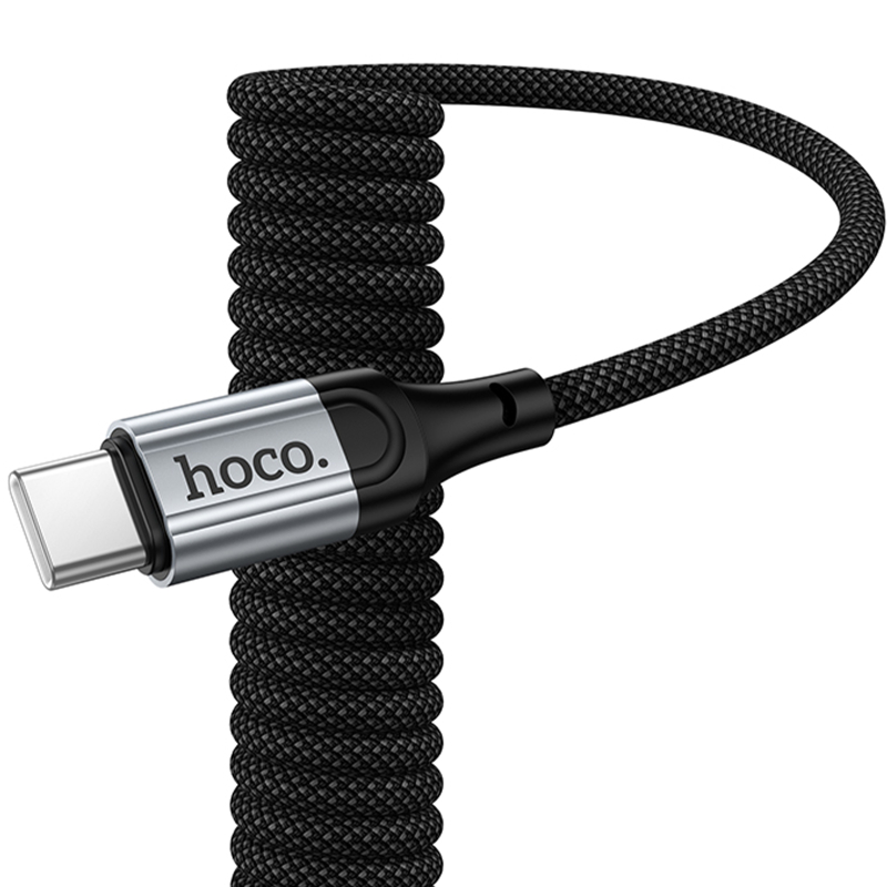 Дата кабель Hoco X121 Nuevo USB-C → USB-C 60W (1.5 м) Black