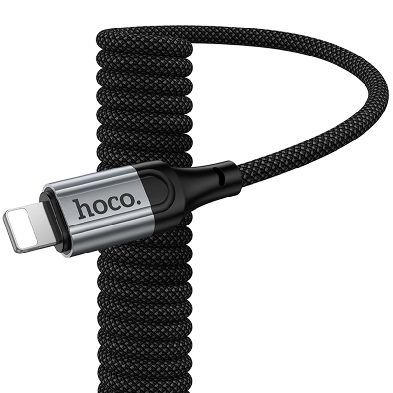 Дата кабель Hoco X121 Nuevo USB-C → Lightning 27W (1.5 м) Black
