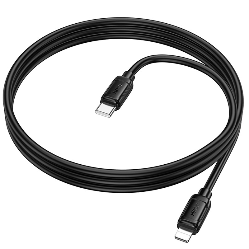 Дата кабель Hoco X115 Surpass USB-C → Lightning 27W (1 м) Black