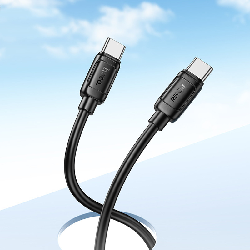 Дата кабель Hoco X115 Surpass USB-C → USB-C 60W (1 м)