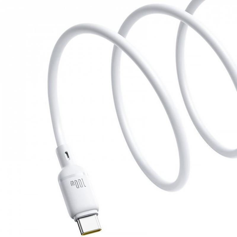 Дата кабель Baseus Silky Series OS Fast Charging USB-C → USB-C 100W (1 м) (P10377704)