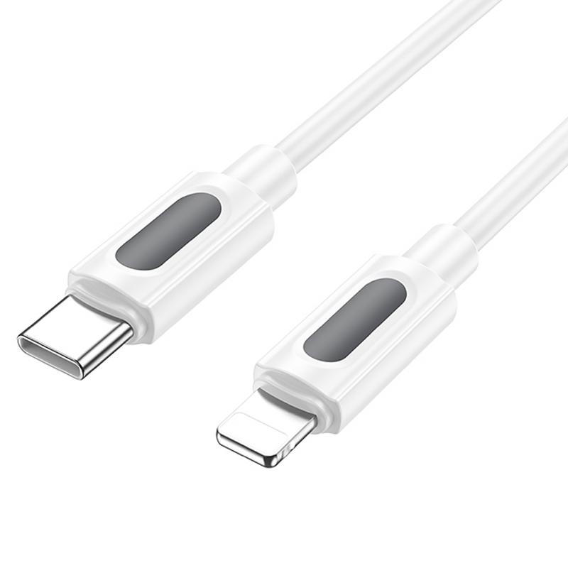 Дата кабель Borofone BX114 Structure USB-C → Lightning 27W (1 м)