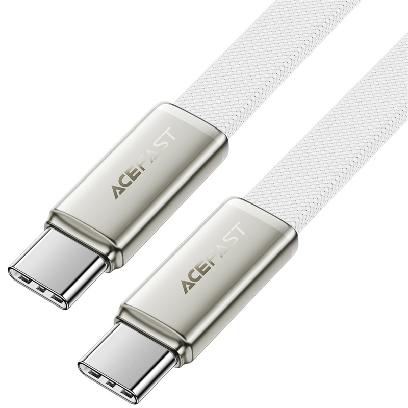 Дата кабель Acefast C24-03 USB-C → USB-C 60W (1.2 м) White