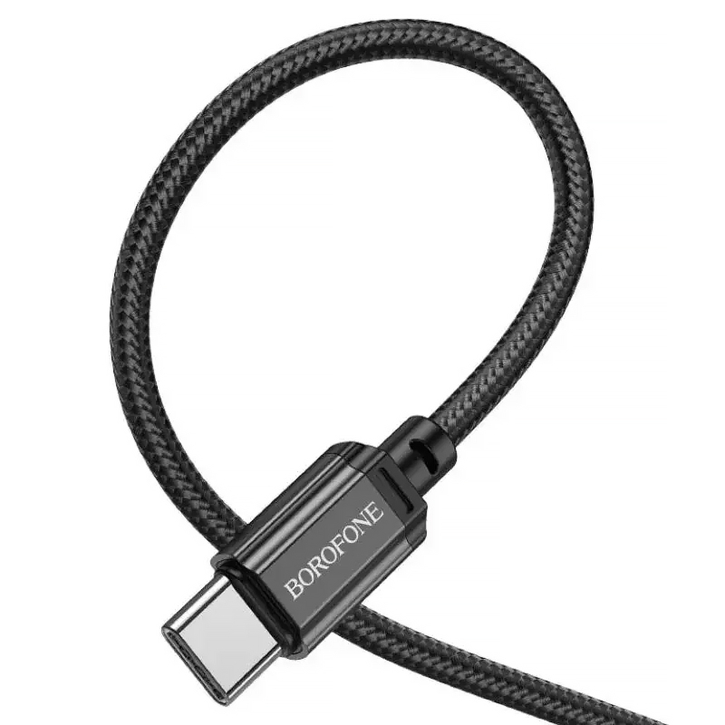 Дата кабель Borofone BX87 USB-C → USB-C 60W (1 м) Black