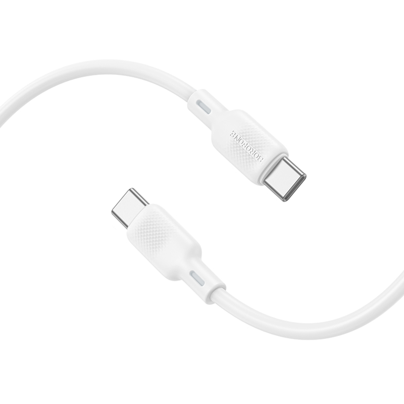 Дата кабель Borofone BX113 Lenny USB-C → USB-C 60W (1 м)