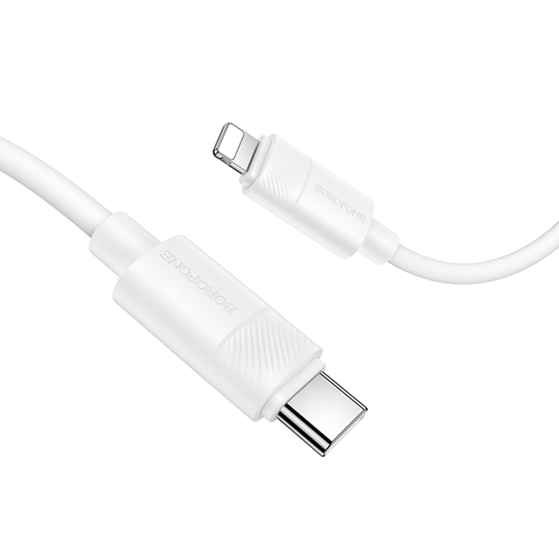 Дата кабель Borofone BX123 Leya USB-C → Lightning 30W (1 м)
