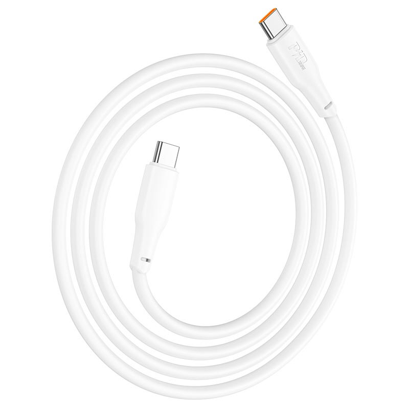 Дата кабель Hoco X93 Force USB-C → USB-C 100W (1 м) White
