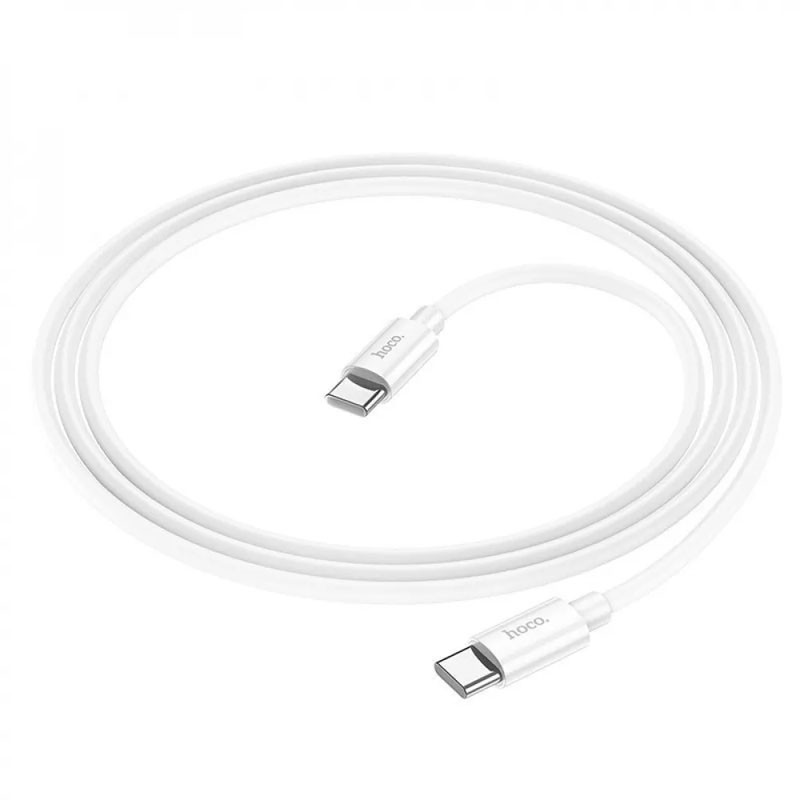 Дата кабель Hoco X87 Magic USB-C → USB-C PD 60W (1 м) White