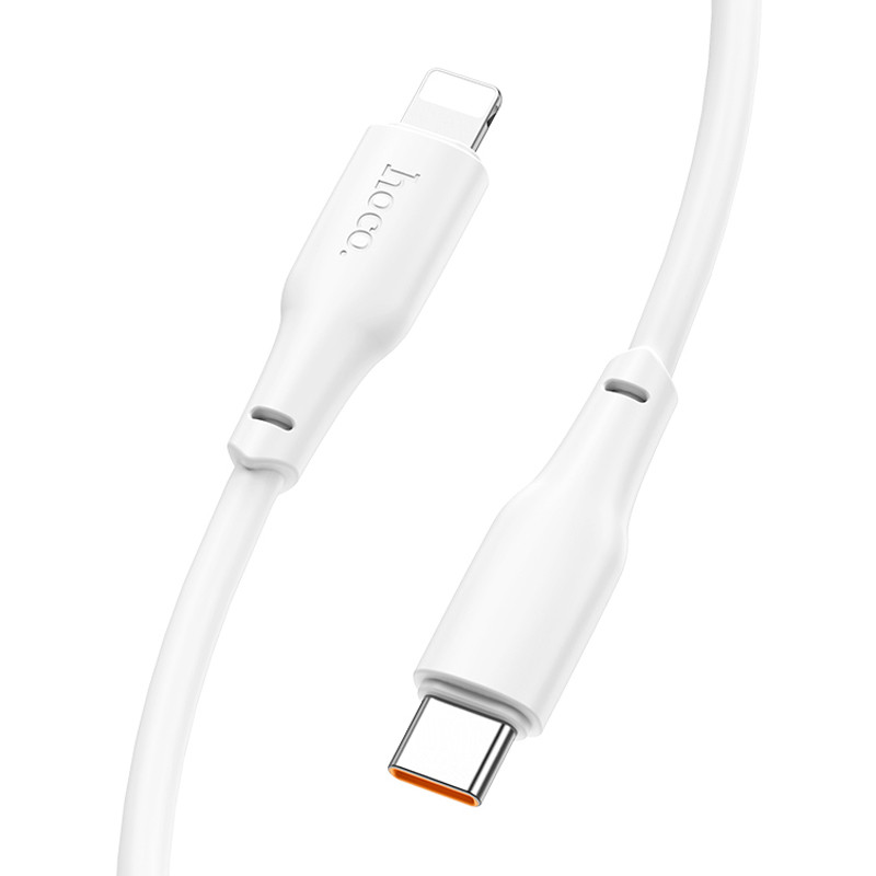 Дата кабель Hoco X93 Force USB-C → Lightning 20W (1 м) White