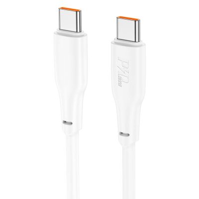 Дата кабель Hoco X93 Force USB-C → USB-C 100W (1 м) White