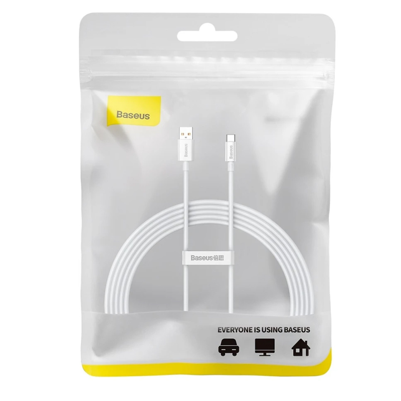 Дата кабель Baseus Superior Series Fast Charging USB to USB-C 100W (1 м) (P10320102)