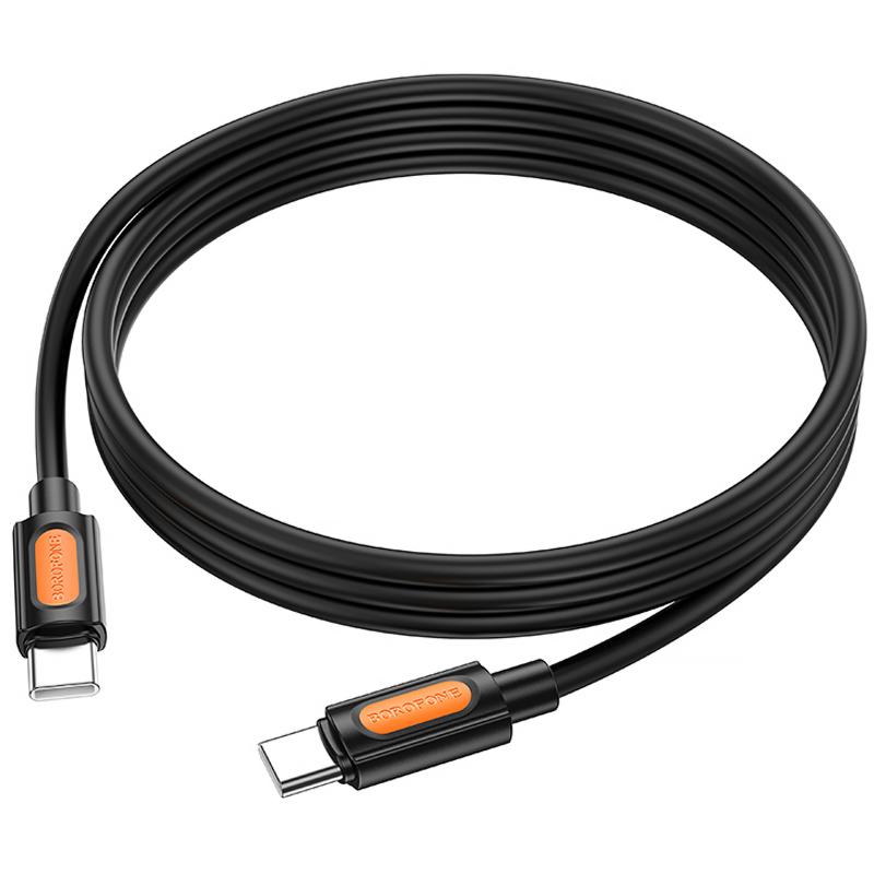 Дата кабель Borofone BX114 Structure USB-C → USB-C 60W (1 м)