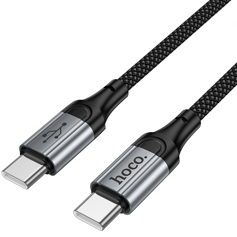 Дата кабель Hoco X121 Nuevo USB-C → USB-C 60W (1.5 м) Black