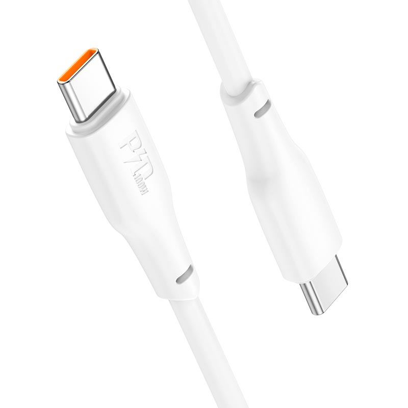 Дата кабель Hoco X93 Force USB-C → USB-C 100W (2 м) White