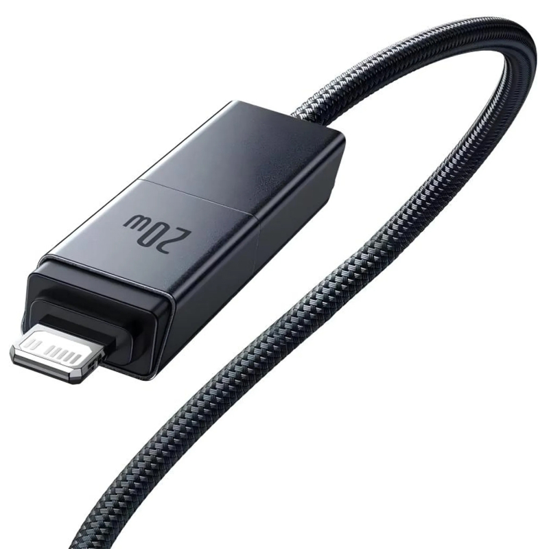 Дата кабель Baseus Versatile Two-for-Two USB/USB-C → USB-C/Lightning 60W (1 м) (CB000162) Cosmic Black