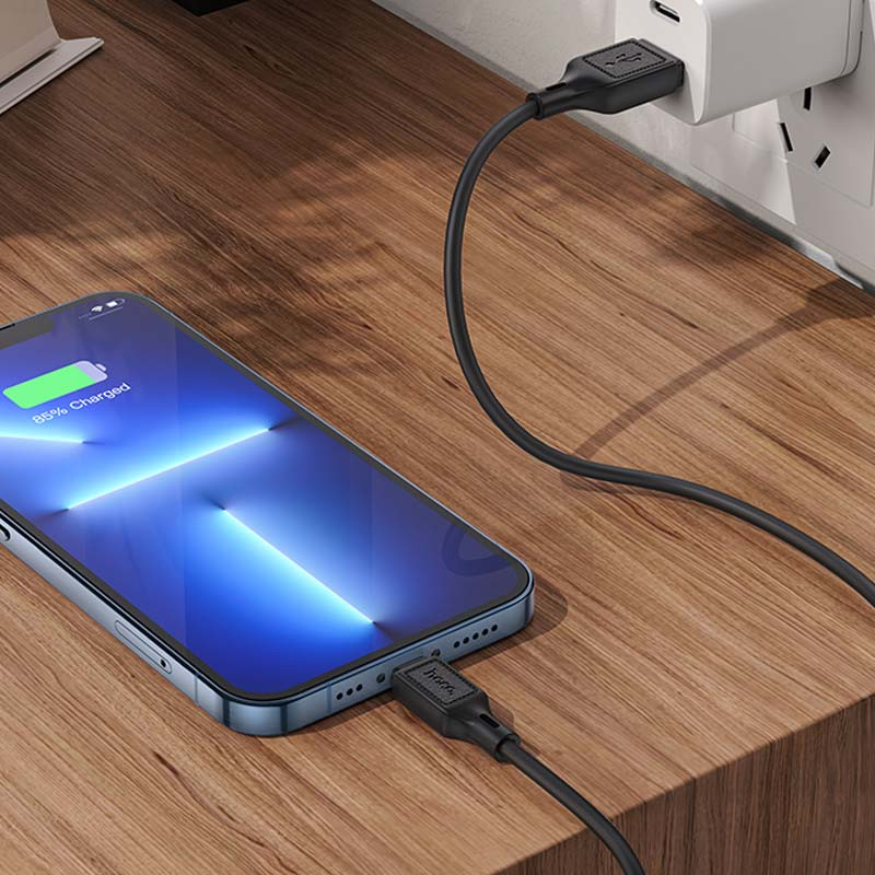 Дата кабель Hoco X90 Cool silicone USB to Lightning (1 м)