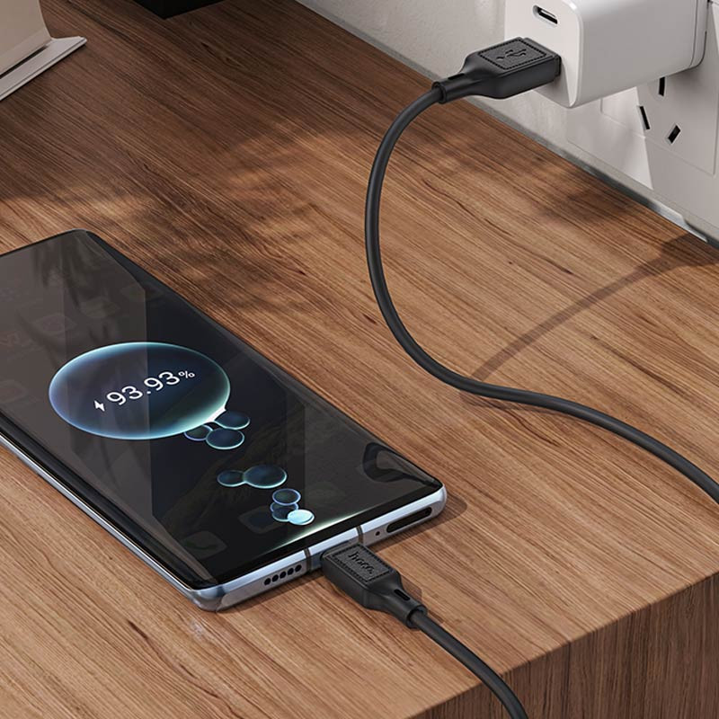 Дата кабель Hoco X90 Cool silicone USB to USB-C (1 м)
