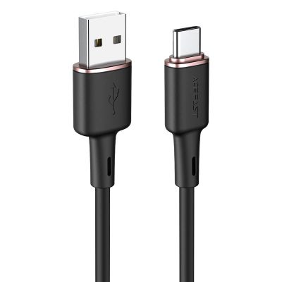 Дата кабель Acefast C2-04 USB to USB-C 3 А (1.2 м) Black