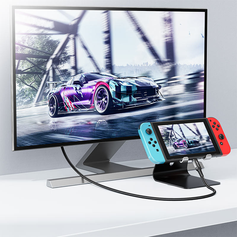 Дата кабель Acefast C1-10 USB-C to HDTV (1.8 м) Black