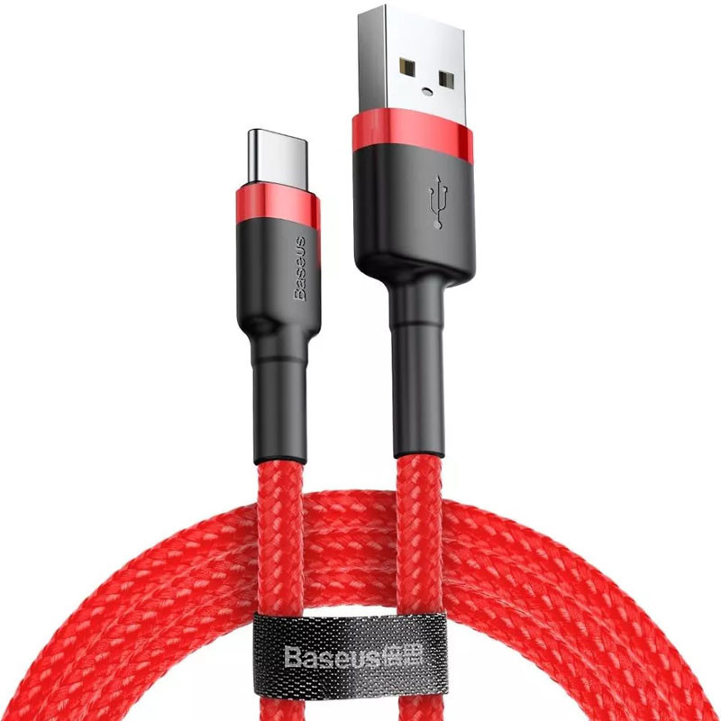 Дата кабель Baseus Cafule USB to USB-C Cable 2 А (2 м) (CATKLF-C)