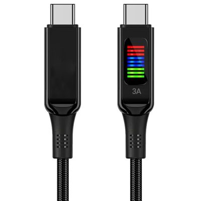 Дата кабель Acefast C7-03 USB-C → USB-C 100W (1.2 м) Black