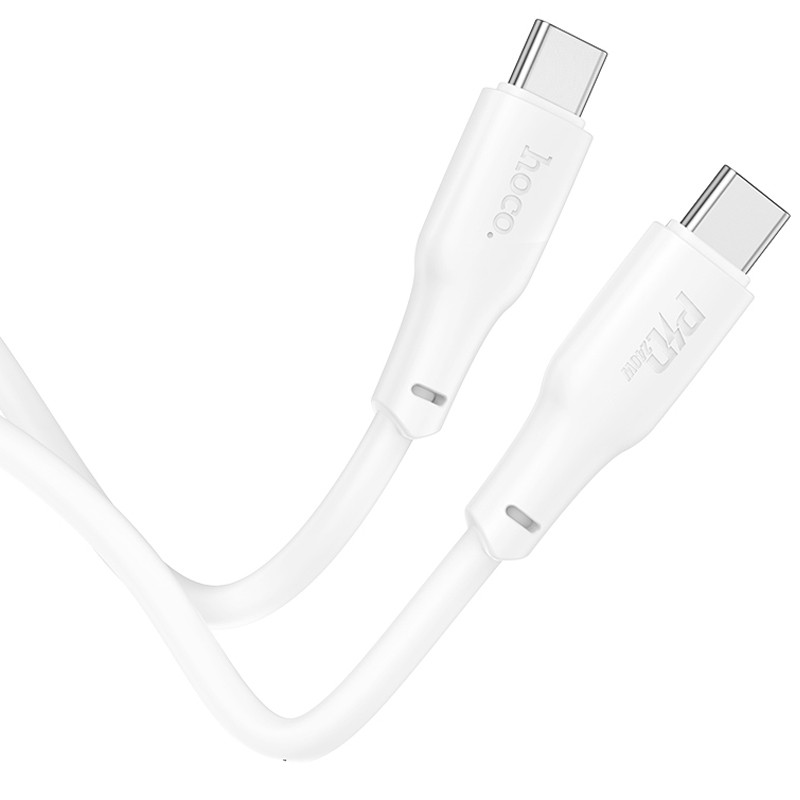 Дата кабель Hoco X93 Force USB-C → USB-C 60W (1 м) White