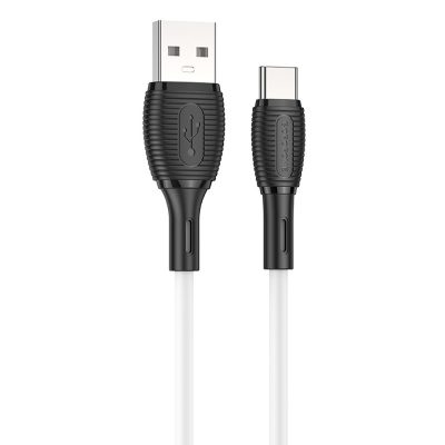 Дата кабель Borofone BX86 Advantage USB to USB-C 2.4 А (1 м) White