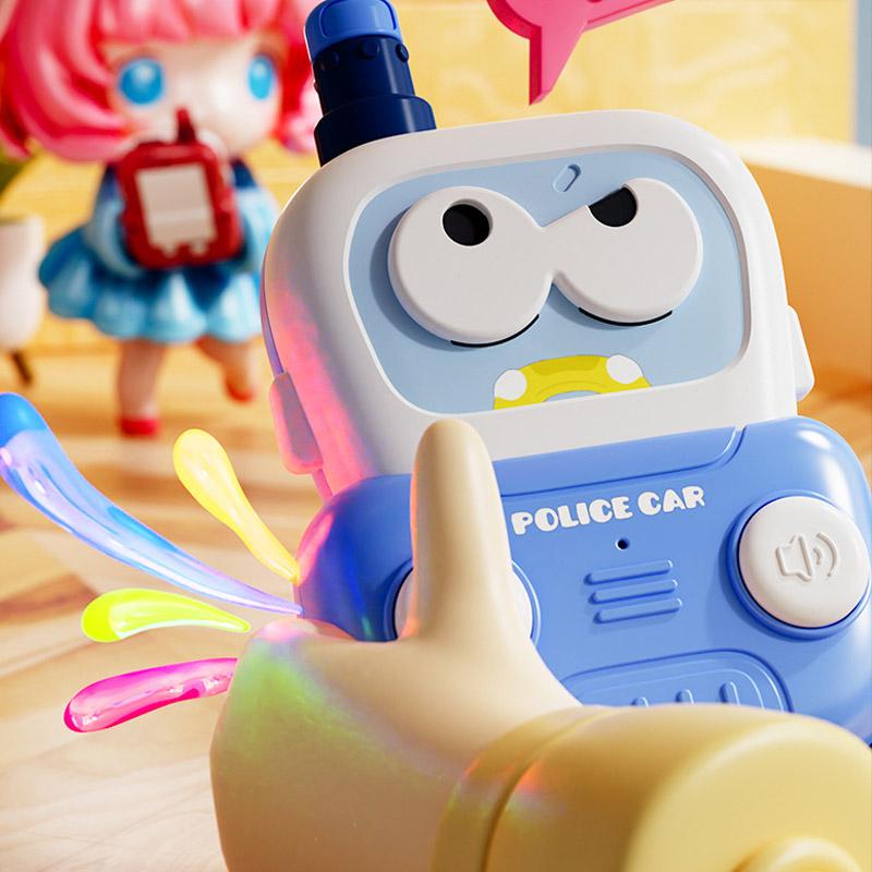 Дитяча навчальна рація ME-214 Police Car Cute Intercom (2pcs) Blue / Red