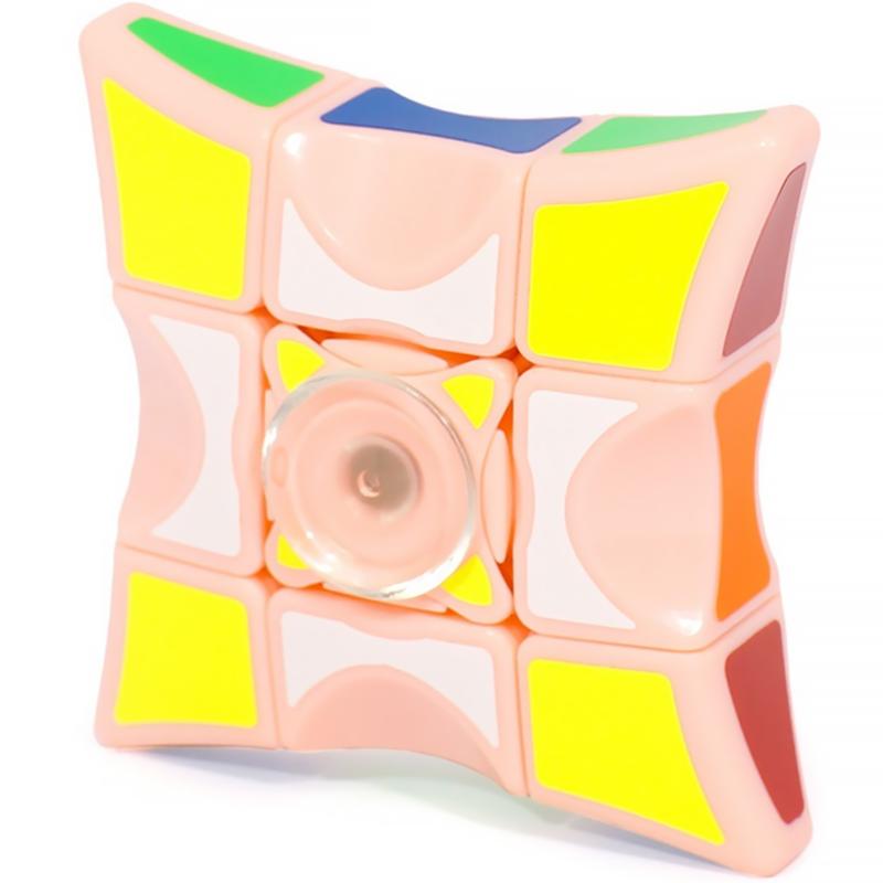 Дитяча інтерактивна головоломка Rubik's Cube Fingertips Spinner Coral