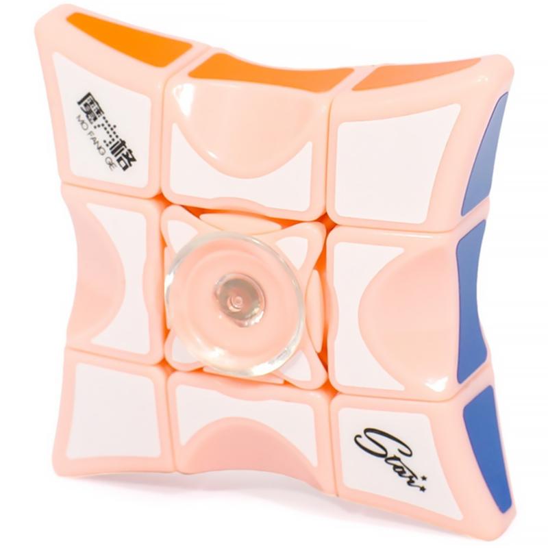 Дитяча інтерактивна головоломка Rubik's Cube Fingertips Spinner Coral