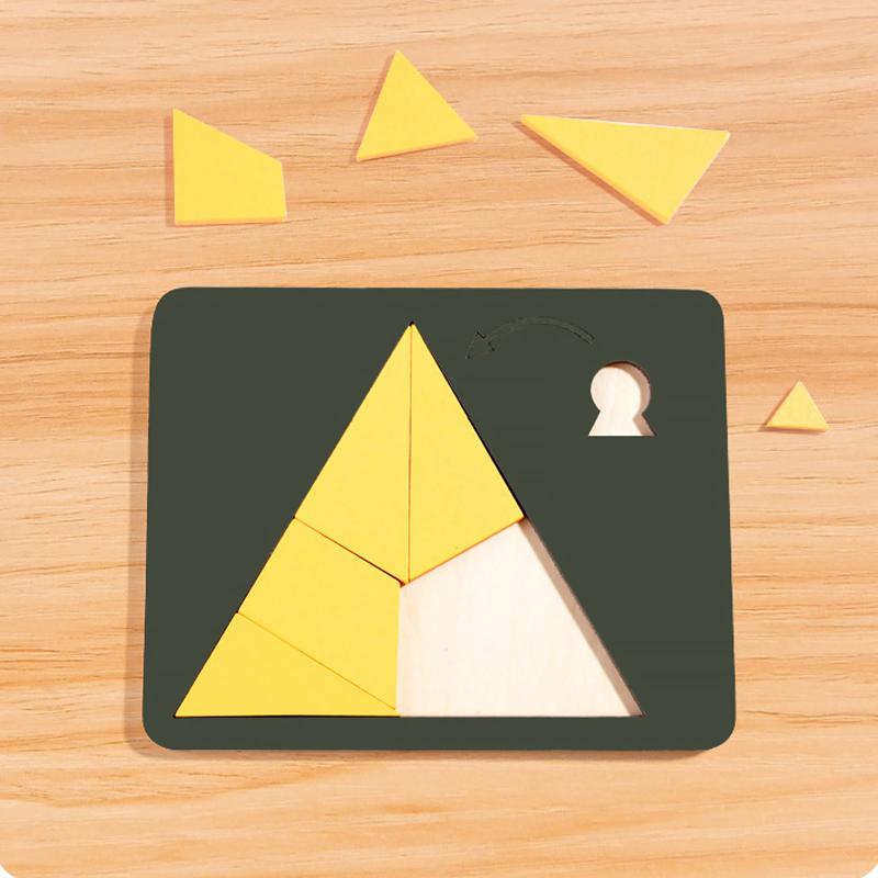 Дитяча інтерактивна головоломка Ummi Wooden Puzzle Random Application