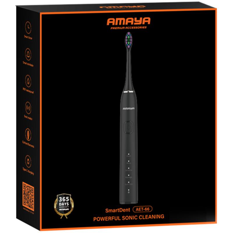 Електрична зубна щітка Amaya AET-66 Gray