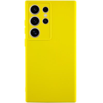 Чохол TPU GETMAN Liquid Silk Full Camera для Samsung Galaxy S24 Ultra