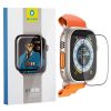 Захисне 2.5D скло Blueo Corning Gorilla Glass для Apple Watch Ultra 1/2/3/4 49mm Чорний