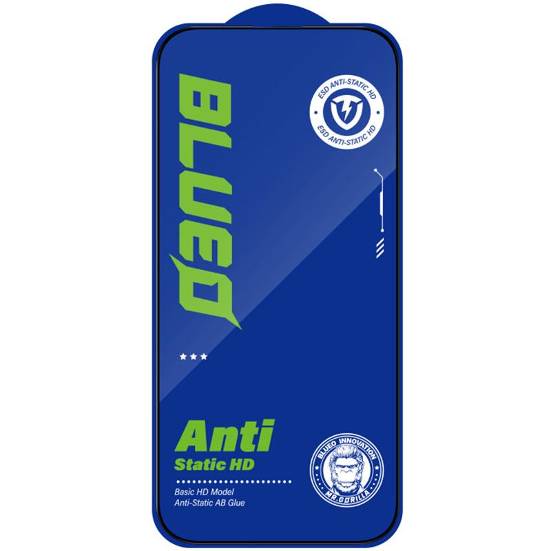 Захисне 2.5D скло Blueo Full Cover HD для Apple iPhone 15 / 16 (6.1") Чорний