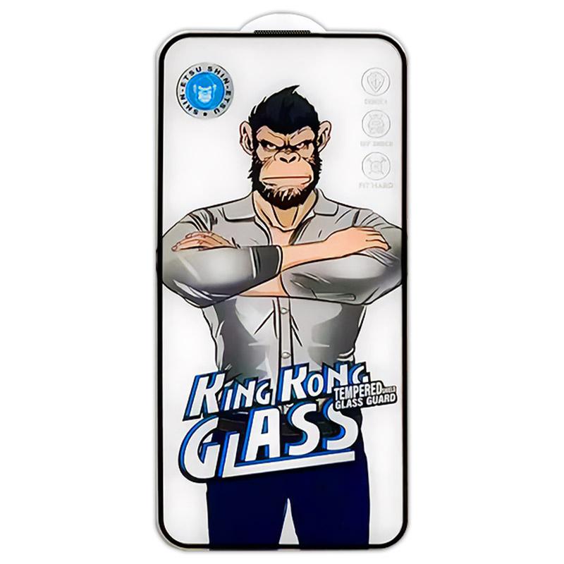 Захисне 2.5D скло King Kong HD для Apple iPhone 17 / 16 Pro (6.3") Чорний