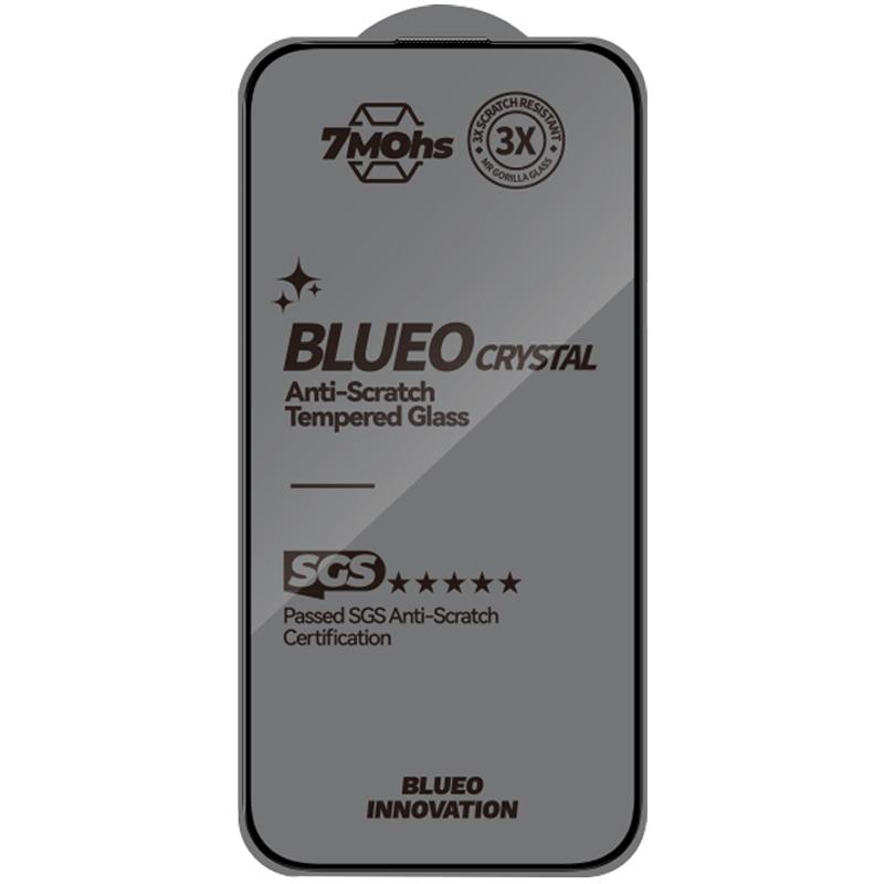 Захисне 2.5D скло Blueo Crystal Anti-Scratch для Apple iPhone 17 Pro Max / 18 Pro Max (6.9") Чорний