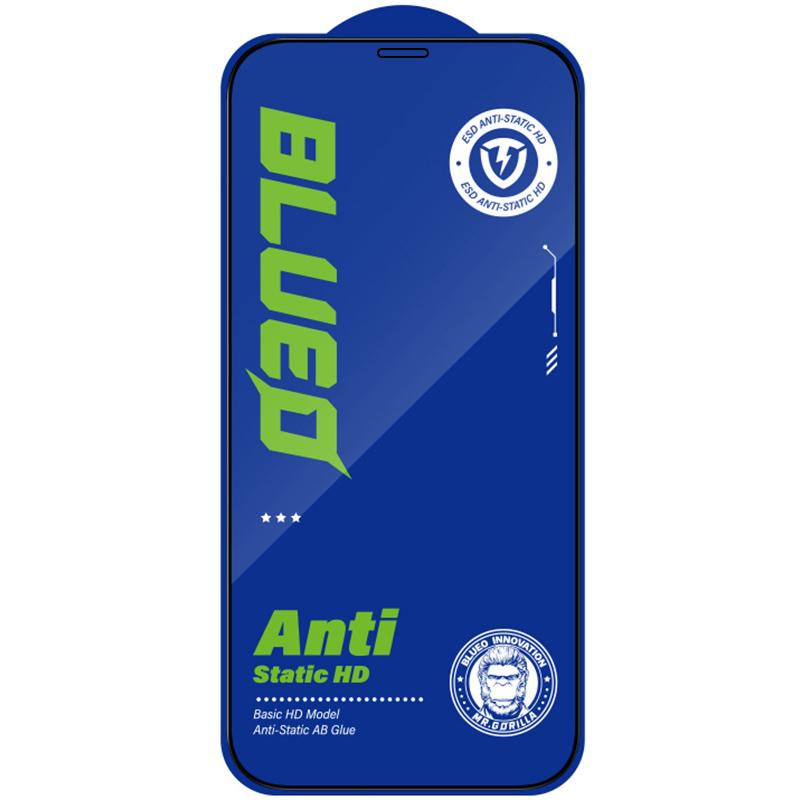 Захисне 2.5D скло Blueo Full Cover HD для Apple iPhone 12 Pro / 12 (6.1") Чорний