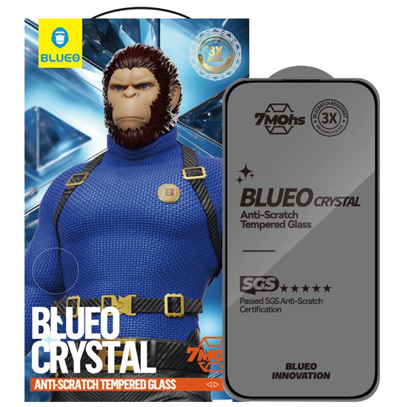 Захисне 2.5D скло Blueo Crystal Anti-Scratch для Apple iPhone 17 Pro Max / 18 Pro Max (6.9") Чорний
