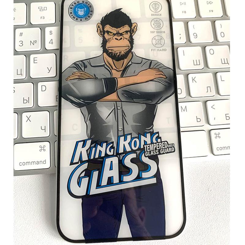 Захисне 2.5D скло King Kong HD для Apple iPhone 17 / 16 Pro (6.3") Чорний