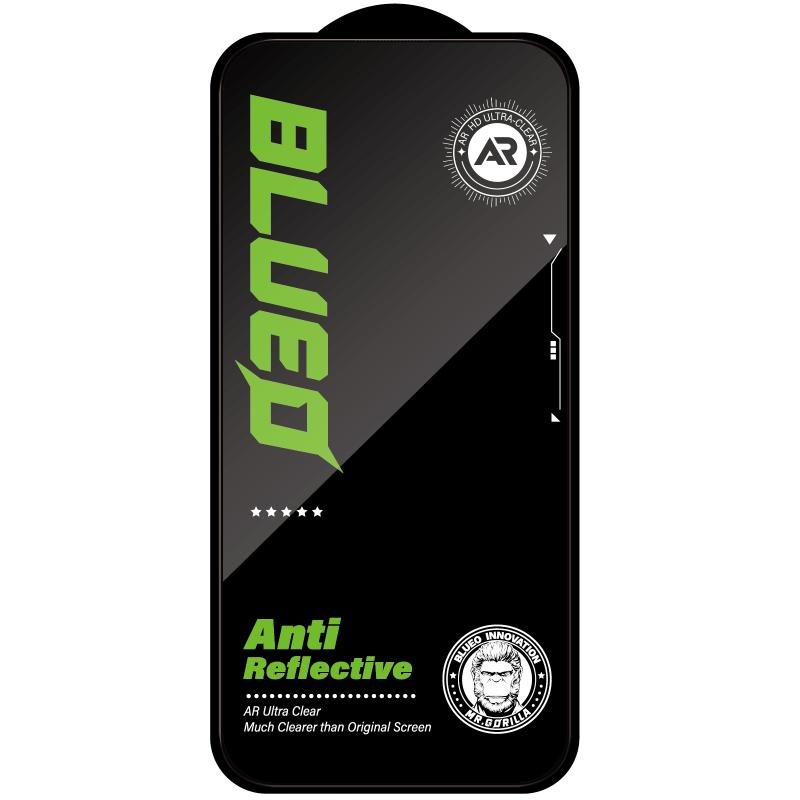 Захисне 2.5D скло Blueo AR HD для Apple iPhone 17 Pro Max / 16 Pro Max / 18 Pro Max (6.9") Чорний
