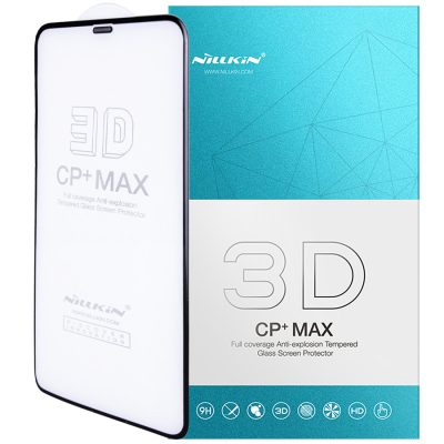 Захисне скло Nillkin (CP + max 3D) (full glue) для Apple iPhone 11 (6.1″) / XR (6.1″) Чорний