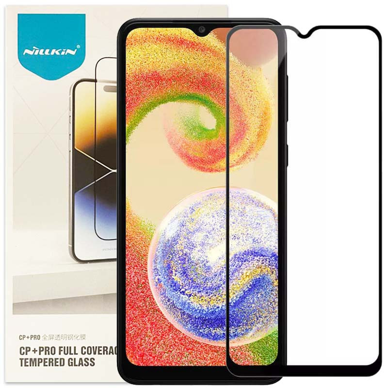 Захисне скло Nillkin (CP + PRO) для Samsung Galaxy A04 / A04s / A04e Чорний