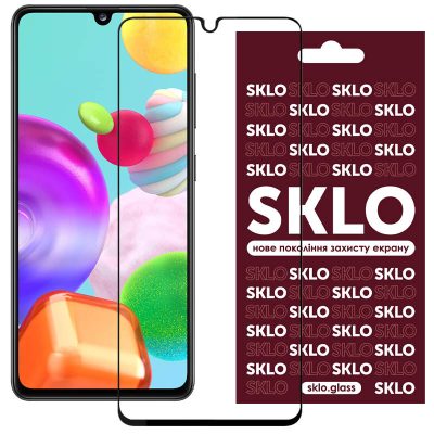 Захисне скло SKLO 3D для Samsung Galaxy A14 4G/5G Чорний