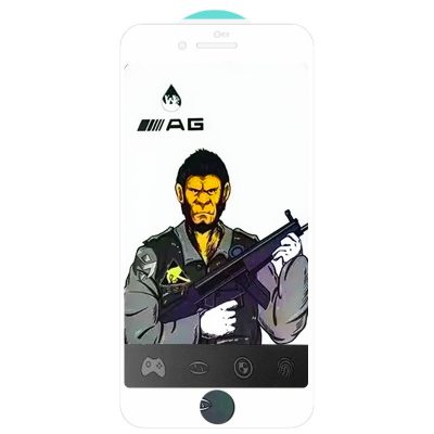 Захисне скло 5D Anti-static Matte (тех.пак) для Apple iPhone 7 / 8 / SE (2020) (4.7")