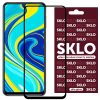 Захисне скло SKLO 3D для Xiaomi Redmi Note 9s / Note 9 Pro / Note 9 Pro Max Чорний