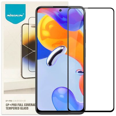 Захисне скло Nillkin (CP + PRO) для Xiaomi Redmi Note 11 Pro 4G/5G / 11E Pro / 12 Pro 4G Чорний