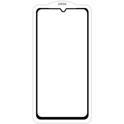 Захисне скло SKLO 5D (тех.пак) для Realme C35 Чорний